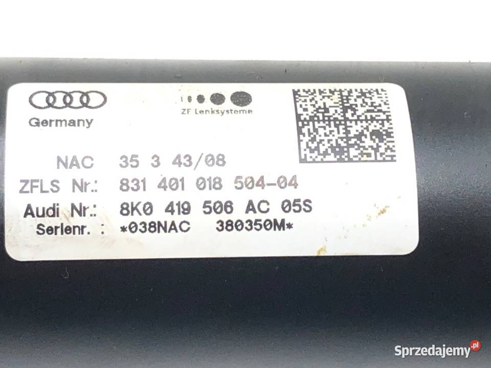 KOLUMNA KIEROWNICZA AUDI A4 B8 8K0419506AC 0715 sprzedam