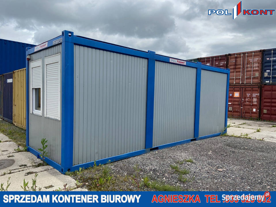 Sprzedam używany kontener biurowy 12900 PLN Magazynowanie Kwidzyn sprzedam
