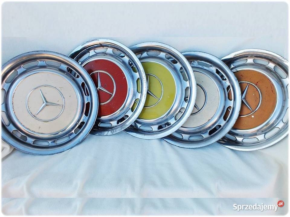 MERCEDES Oryginalny Kołpak kolor bordowy Beczka Żary