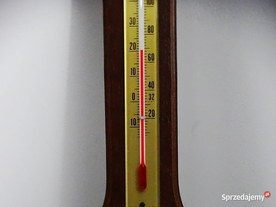 Analogowa stacja pogody termometr barometr lubelskie Biłgoraj