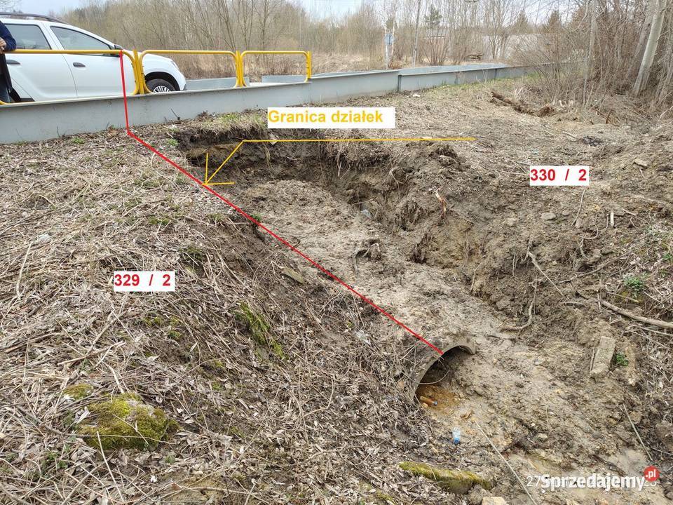 Działka rolna Skarżysko 7293 m2 Ponurego 350m Piastów sprzedam