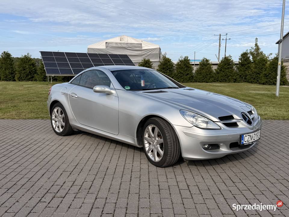Mercedes benz SLK200 kompresor podgrzewane fotele Bydgoszcz