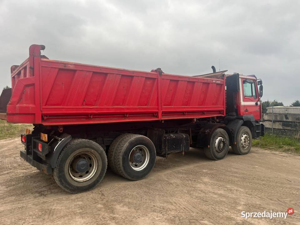 Man F2000 8x4 hydroburta manualna Szamotuły