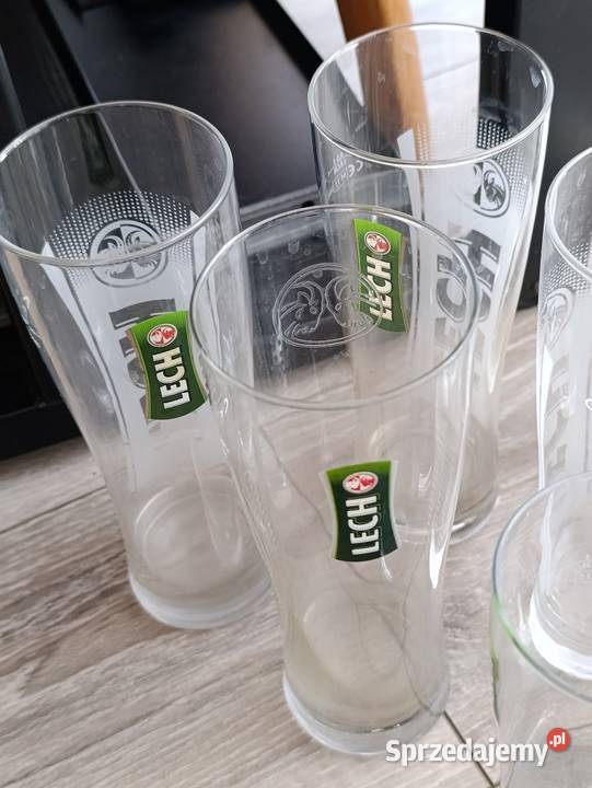kufle do piwa lech 9 sztuk wielkopolskie Poznań sprzedam