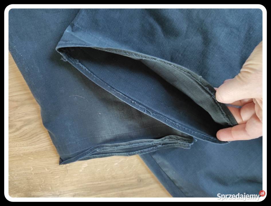 rocfashion czarne spodnie jeansowe rozmiar 37