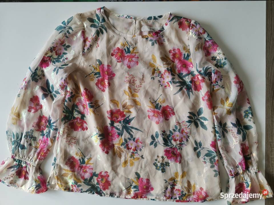 Elegancka zwiewna bluzka nowa Loft rozmiar S wielkopolskie sprzedam