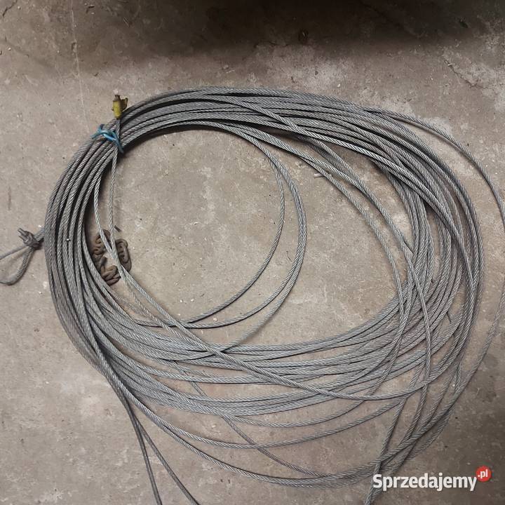 lina stalowa 8mm 25mb Pozostałe Nowy Sącz