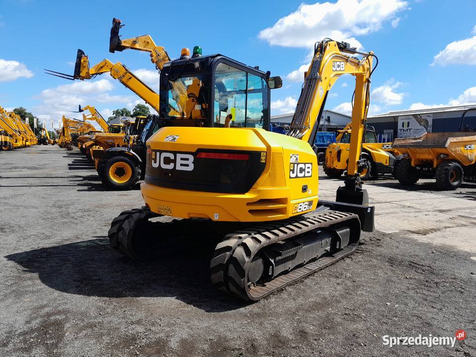 JCB 86C2 2021R KOPARKA 8 TON GĄSIENICOWA CAT nie Krotoszyn