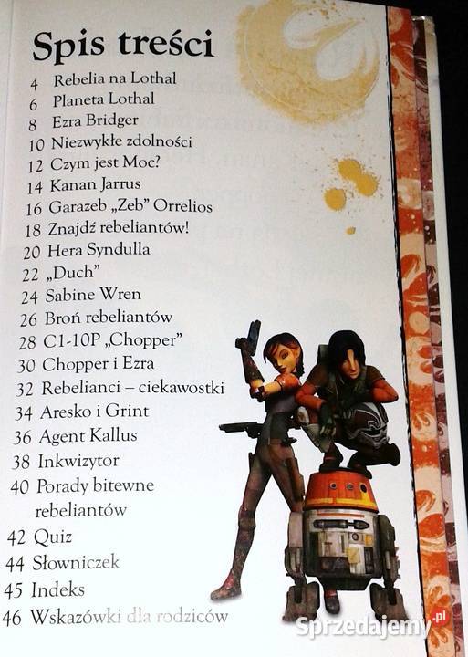 Star Wars Rebelianci Poznaj Rebeliantów Sadie Pozostałe