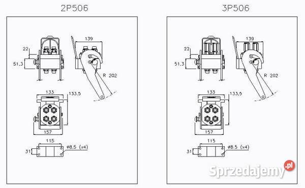 Szybkosprzęg DN104 x 15L M22 x 15 część ruchoma Kamionna