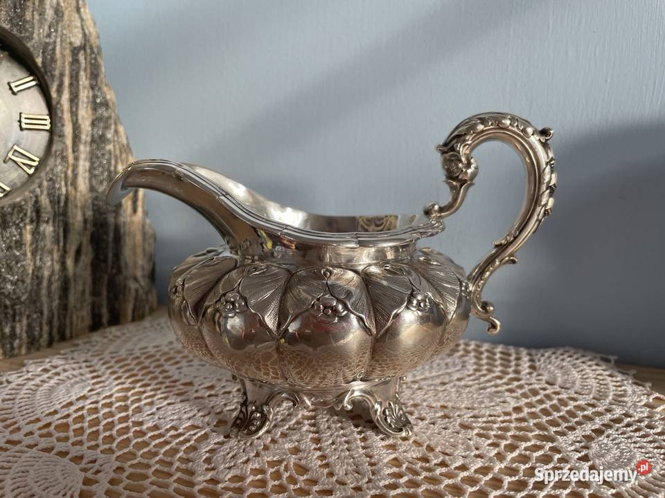 Srebro mlecznik secesja XX wiek