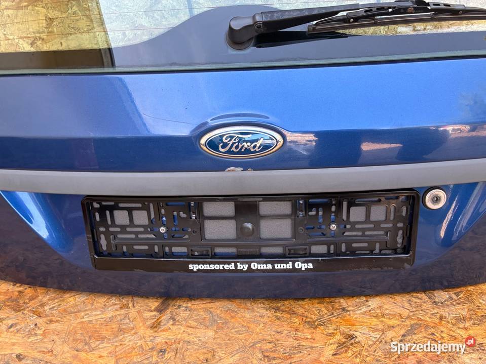 Ford Fiesta mk6 Lift kod lak C6 KLAPA BAGAŻNIKA Słowikowo