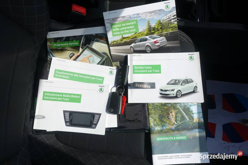 SKODA FABIA 12TSI 90 LED KSERWISOWA BEZWYPADKOWA centralny zamek śląskie Buczkowice
