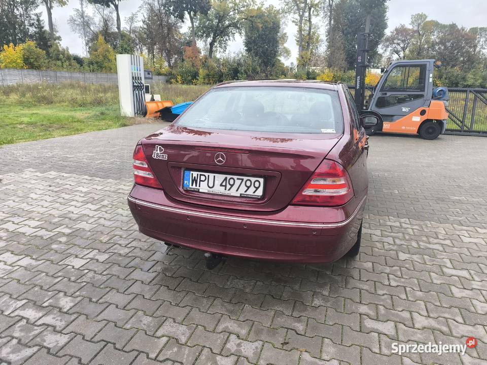 MercedesBenz C Klasa C200 Elegance 163 LPG ogranicznik prędkości Błędostowo
