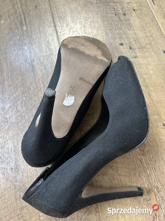 Buty na obcasie 37 czółenka koturny Wyszków sprzedam