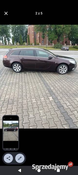 Opel Insignia 2012 kombi bezwypadkowy 18 benzyna 1800cm3 Insignia Łużna