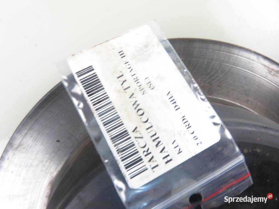 TARCZE HAMULCOWE TYŁ KIA SPORTAGE III 20 CRDi osobowe