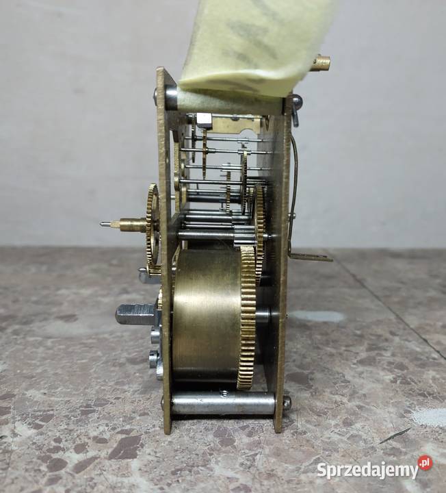 M166 Mechanizm starego zegara ściennego Japy pomorskie Tczew