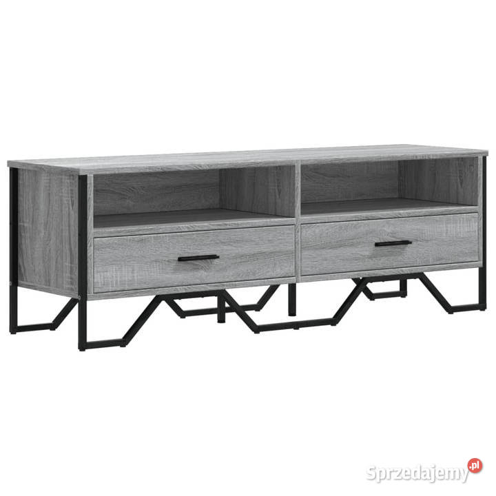 Szafka pod TV szary dąb sonoma 122x34x41 Warszawa