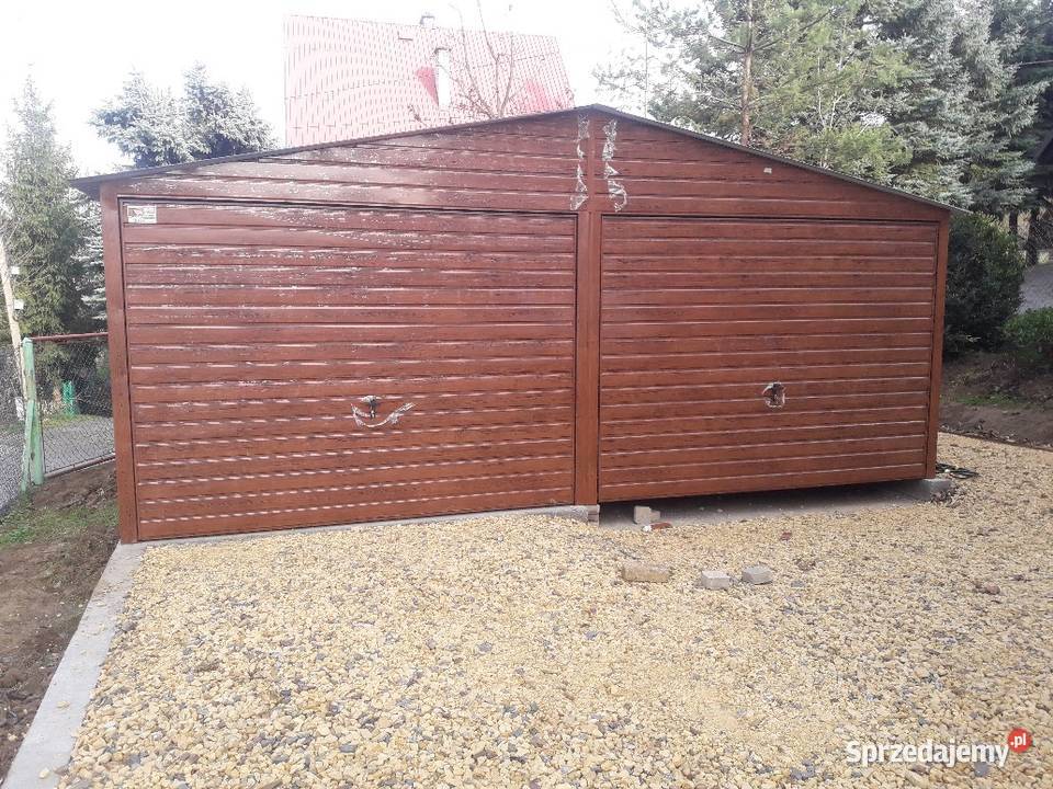 Garaż Blaszany Dwuspadowy Magazyn Gospodarczy Ulanów sprzedam