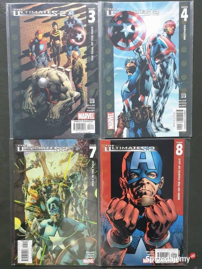 The Ultimates kolekcja 23 komiksów Marvel USA Superbohaterowie