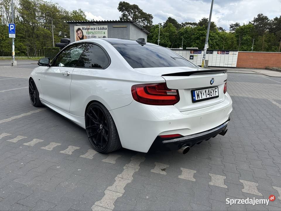 BMW M240 M2 RWD B58 30 R6 biała perła 8HP full Warszawa