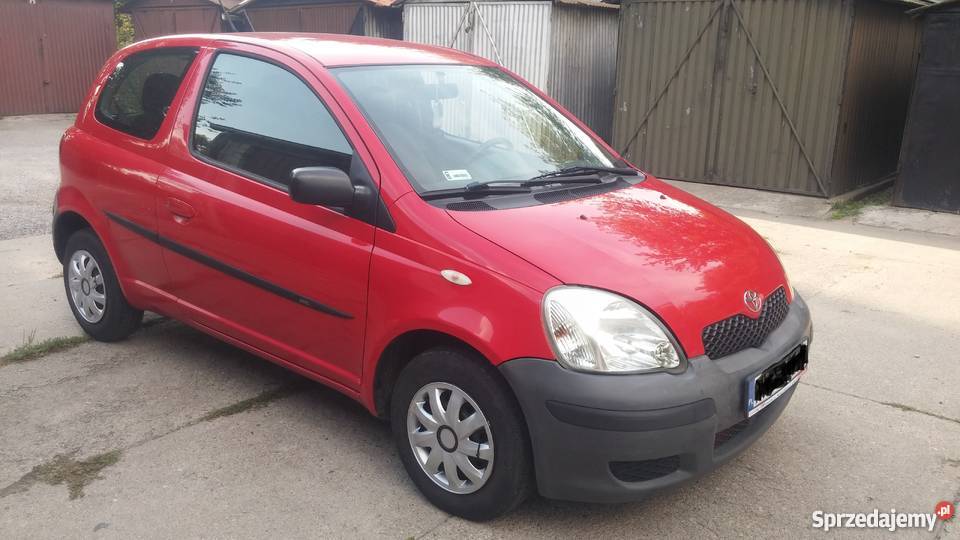 Toyota Yaris 10 Kat 2003 r Pomiechówek