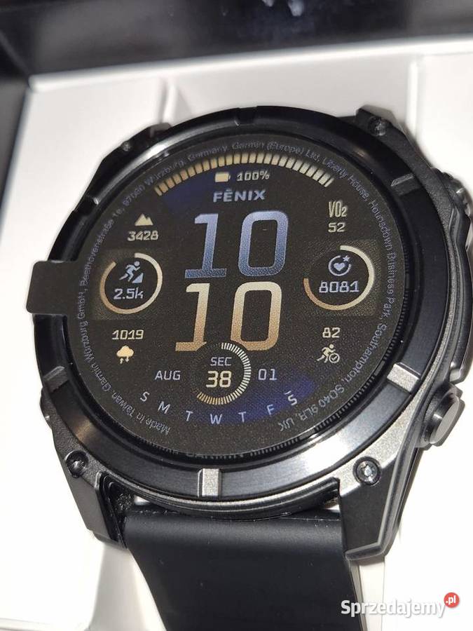 Garmin 8 Amoled Sapphire DLC Titanium 47mm Poznań