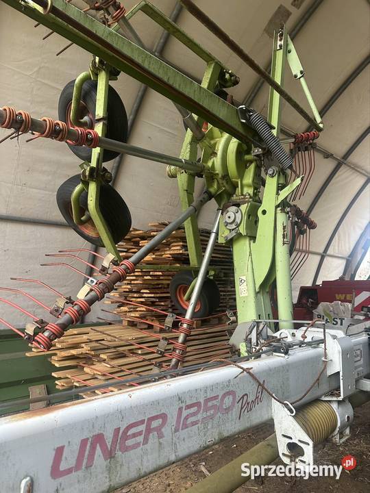 Zgrabiarka claas liner 1250 profil 1550 opolskie Olesno