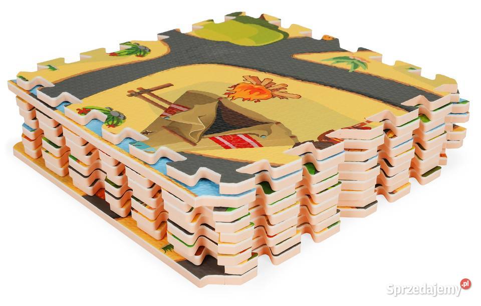 Mata piankowa dzieci puzzle safari opolskie