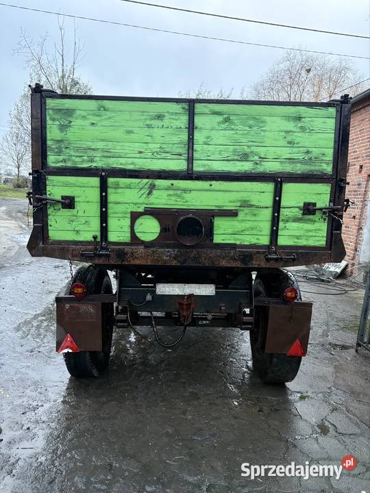 Przyczepa rolnicza kassbohrer 8t 10t 3 strony Żerków