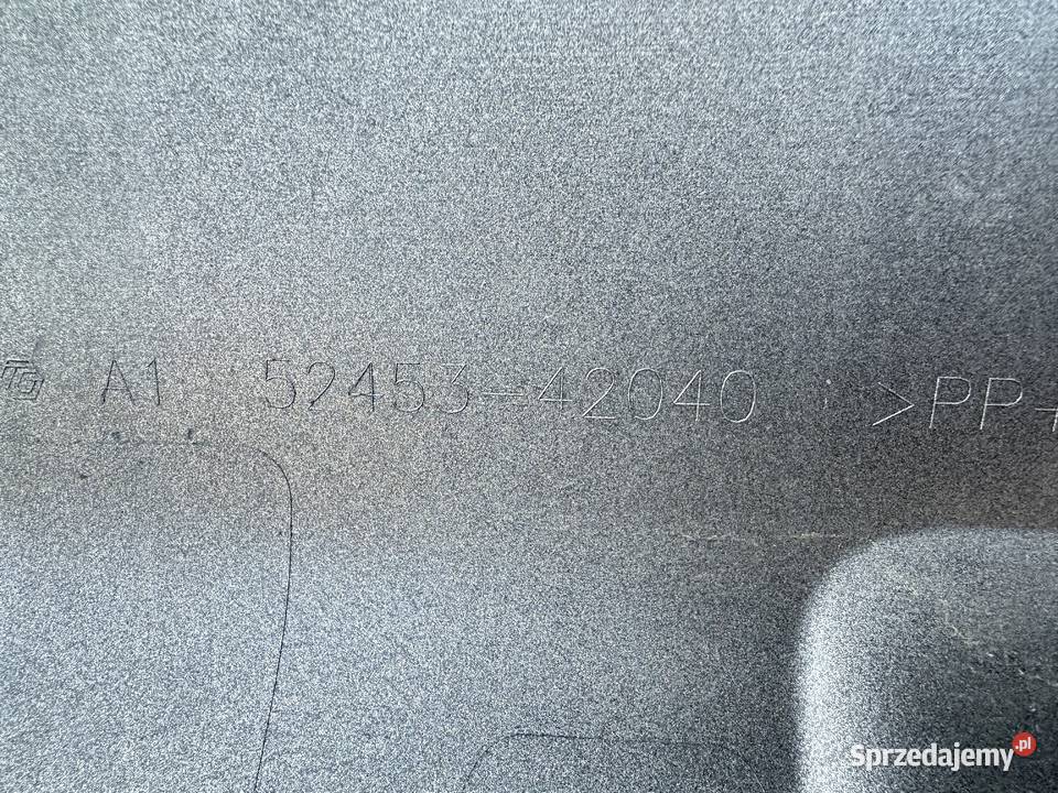 TOYOTA RAV 4 V 19 SPOILER DOKŁADKA ZDERZAKA TYŁ wielkopolskie Międzychód