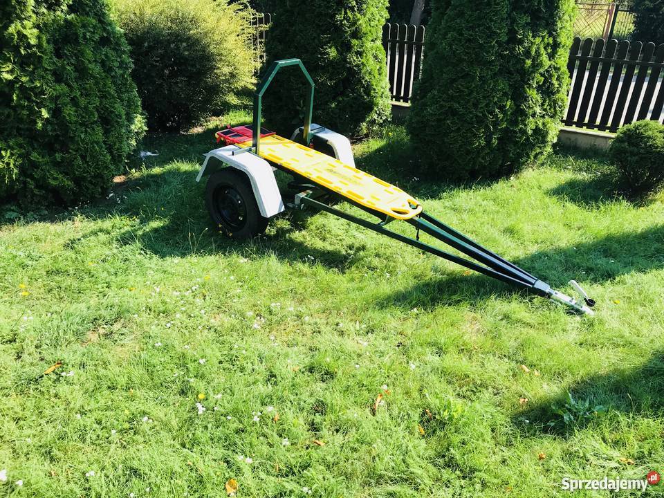 przyczepa ratownicza na rannego ratownictwo Olkusz