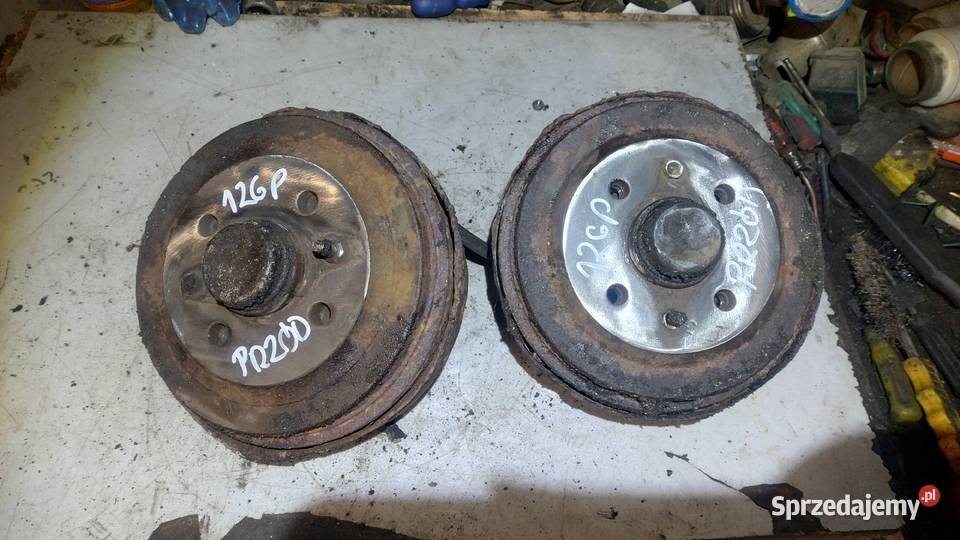 FIAT 126P Maluch piasta przód zwrotnica bęben Piasty i łożyska kół Kielce