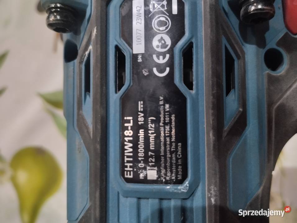 Klucz udarowy erbauer 18v 560Nm Narzędzia Zabrze