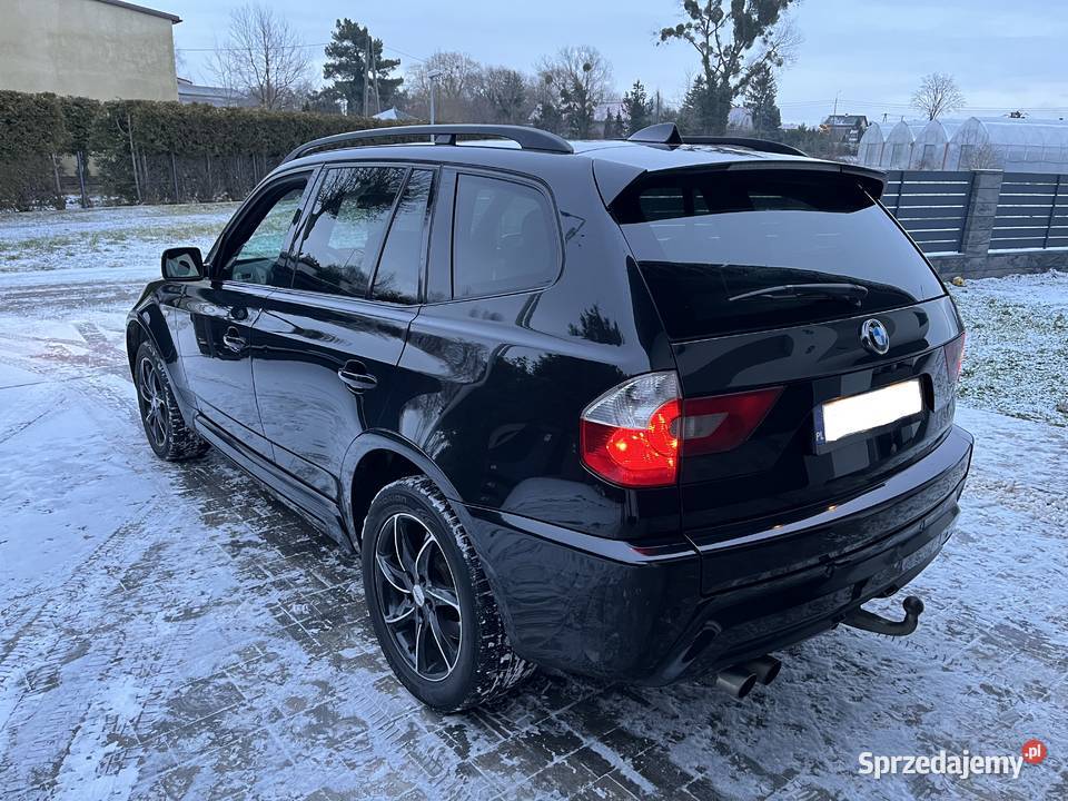 BMW X3 X3 30D 2006r Automat MPakiet Czarna X3 Toruń