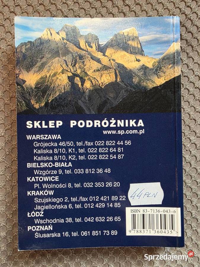 Dolomity tom II Zachód Dariusz Tkaczyk
