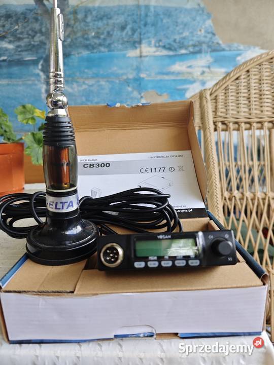 WYSTAWOWY KOMPLET CB Radio YOSAN CB300 z anteną Ostrołęka sprzedam
