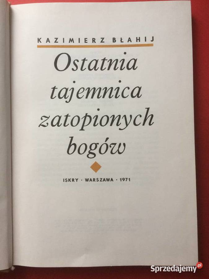 3145 Ostatnia Tajemnica Zatopionych Bogów Wolin Szczecin