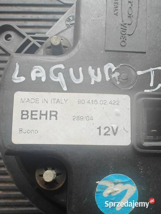 Wentylator nawiewu laguna 1 behr 90 415 02 422 Silniki Łagów