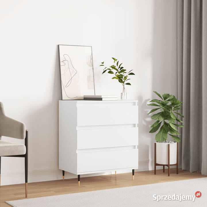 Komoda biała 60x35x70 materiał drewnopochodny Warszawa