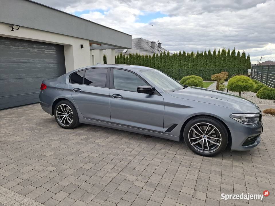BMW G30 520d 190 Shadow line Rej 2018 autoalarm Toruń