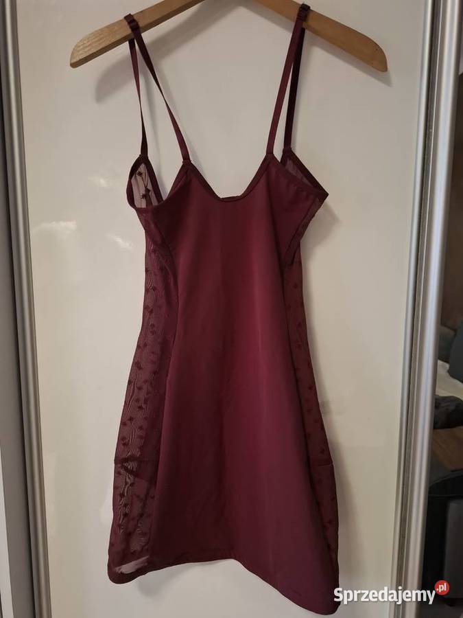 Bordowa halka wyszczuplająca Kielce sprzedam