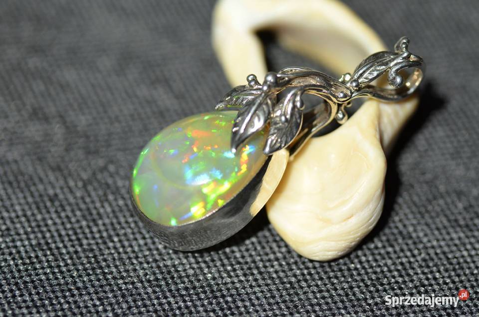 duża zawieszkawisior z nat szlach opalem welo mazowieckie Warszawa