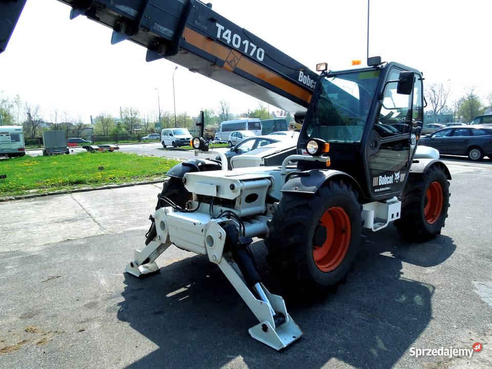 Bobcat T40170 ŁADOWARKA TELESKOPOWA 17m 4t 4x4 M Lubin sprzedam