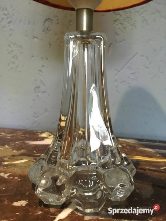 Vannes Le Chatel stara lampa kryształowa design Pruszków