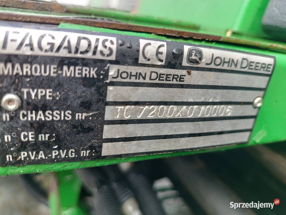kosiarka 2500 wrzecionowa 8700 John Deere 7200 łódzkie Błaszki
