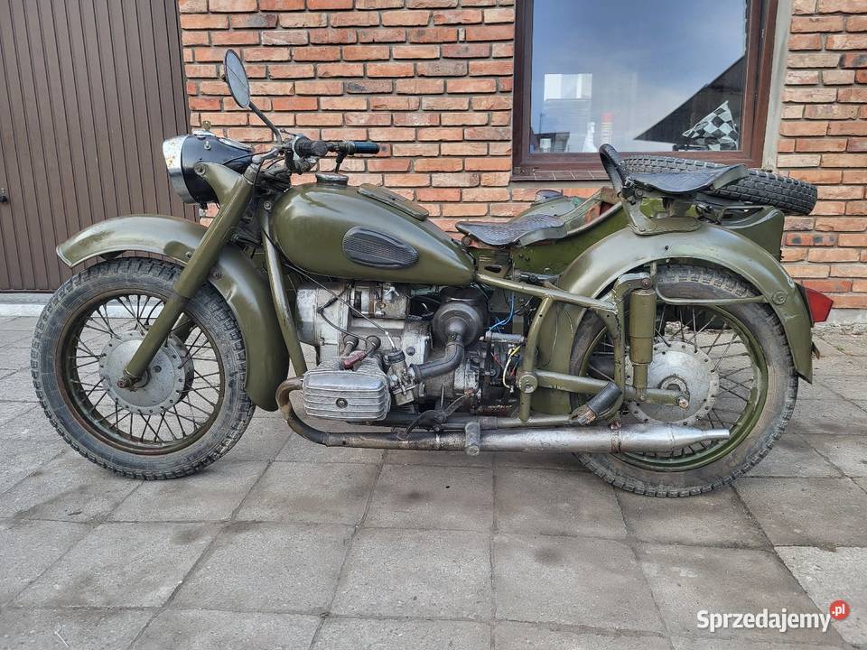 Mw 750 m napędowiec mt k 750 dniepr ural m72 imz 750cm3 Motocykle, skutery, quady Mogilno