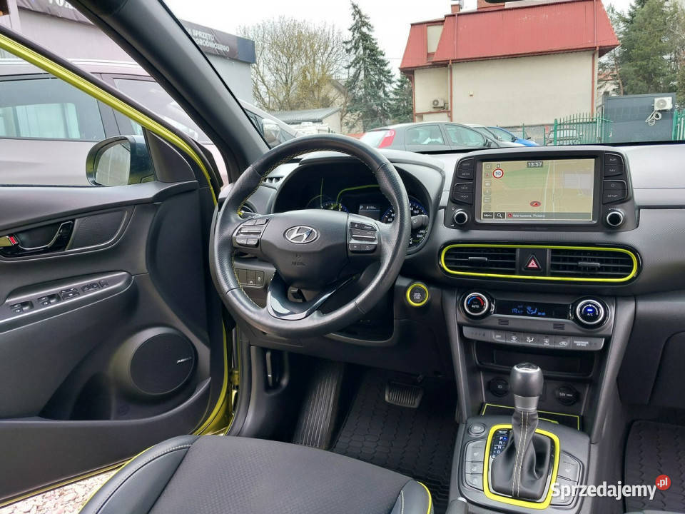 Hyundai Kona SALON 100 bezwypadkowy bogata mazowieckie Warszawa