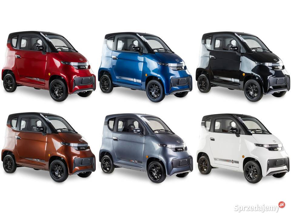 Skuter elektryczny z dachem czterokołowy MICRO automatyczna Zielona Góra